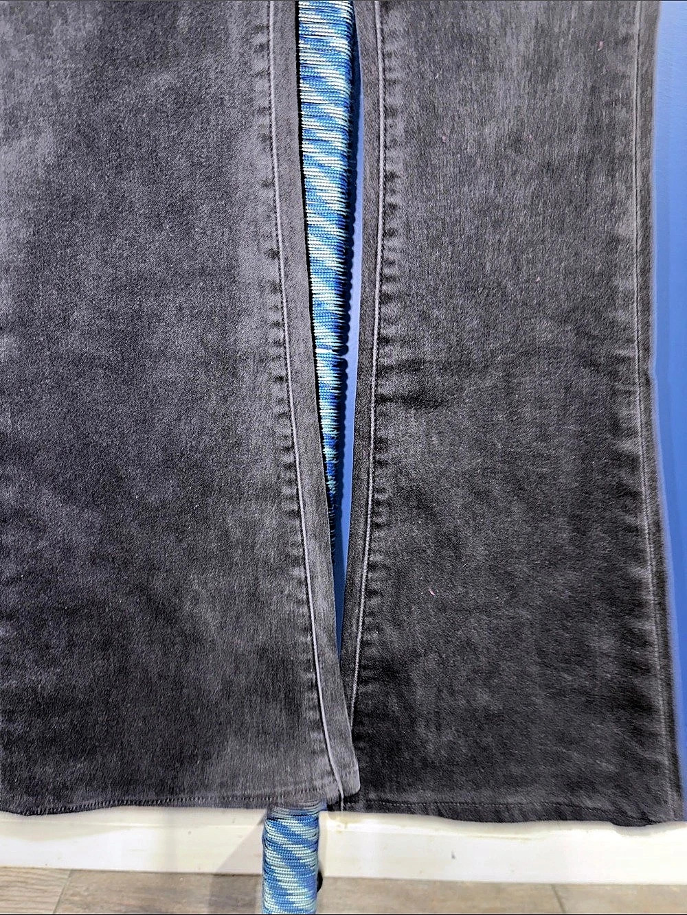 PAIGE- Black Flare Stretch Jeans – Size 30 / 10 - Picture 11 of 14